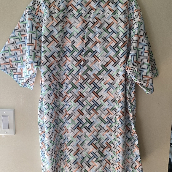 Paul Fredrick Multicolor Geometric Men's Shirt Size XL Classic Fit - Picture 3 of 3